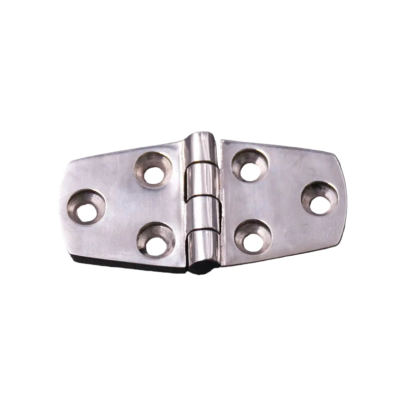 Marine 316 Stainless Steel Hinges - Heavy Duty Boat Hatch & Cabinet Hardware 1.5 Inch 3 Hole & 38mm 50mm 2 Hole Options