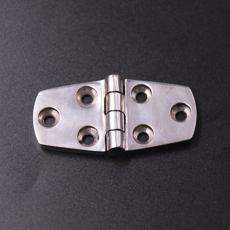 Marine 316 Stainless Steel Hinges - Heavy Duty Boat Hatch & Cabinet Hardware 1.5 Inch 3 Hole & 38mm 50mm 2 Hole Options