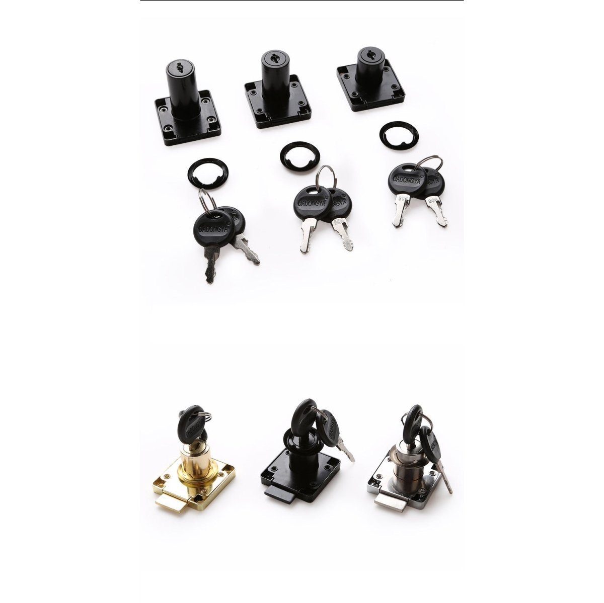 Furniture Lock Door Cupboard Cabinet Letter Mailbox Drawer - HomeDIYer