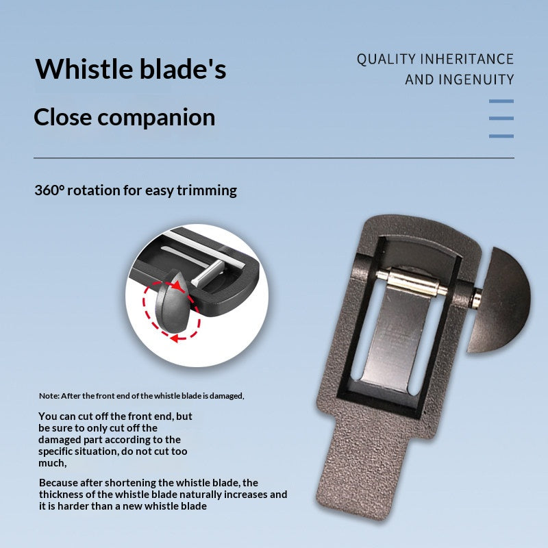 Saxophone Clarinet Reed Adjuster — 360° Rotary Reed Trimmer Tool