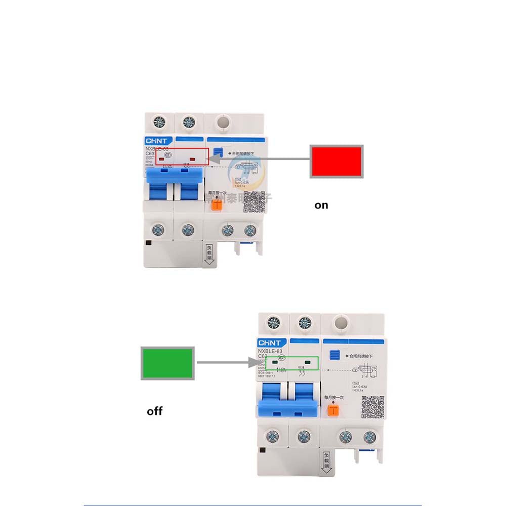 NXBLE Circuit Breaker 6A 10A 20A 25A 32A 40A 50A 63A - HomeDIYer