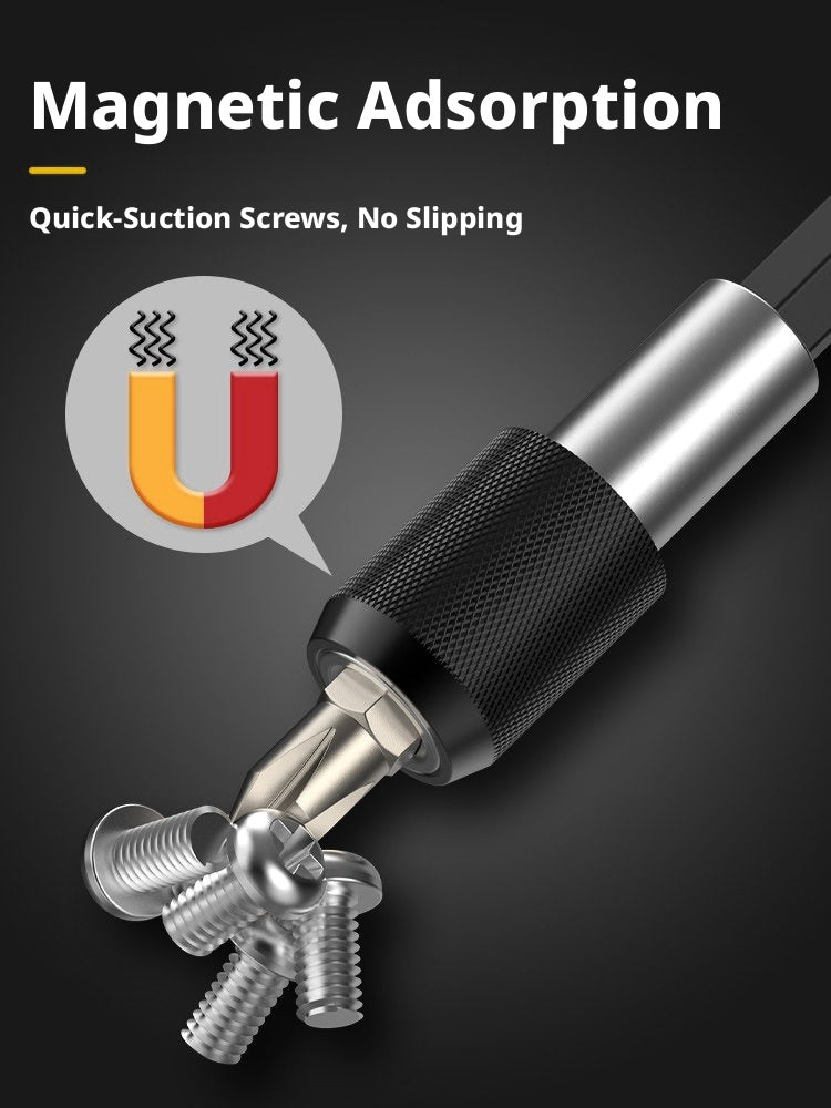 Mankesi S2 Steel Short Magnetic Screwdriver Bit Set – Phillips, Slotted, Hex & Torx Bits for Electric Drills & Hand Tools - HomeDIYer