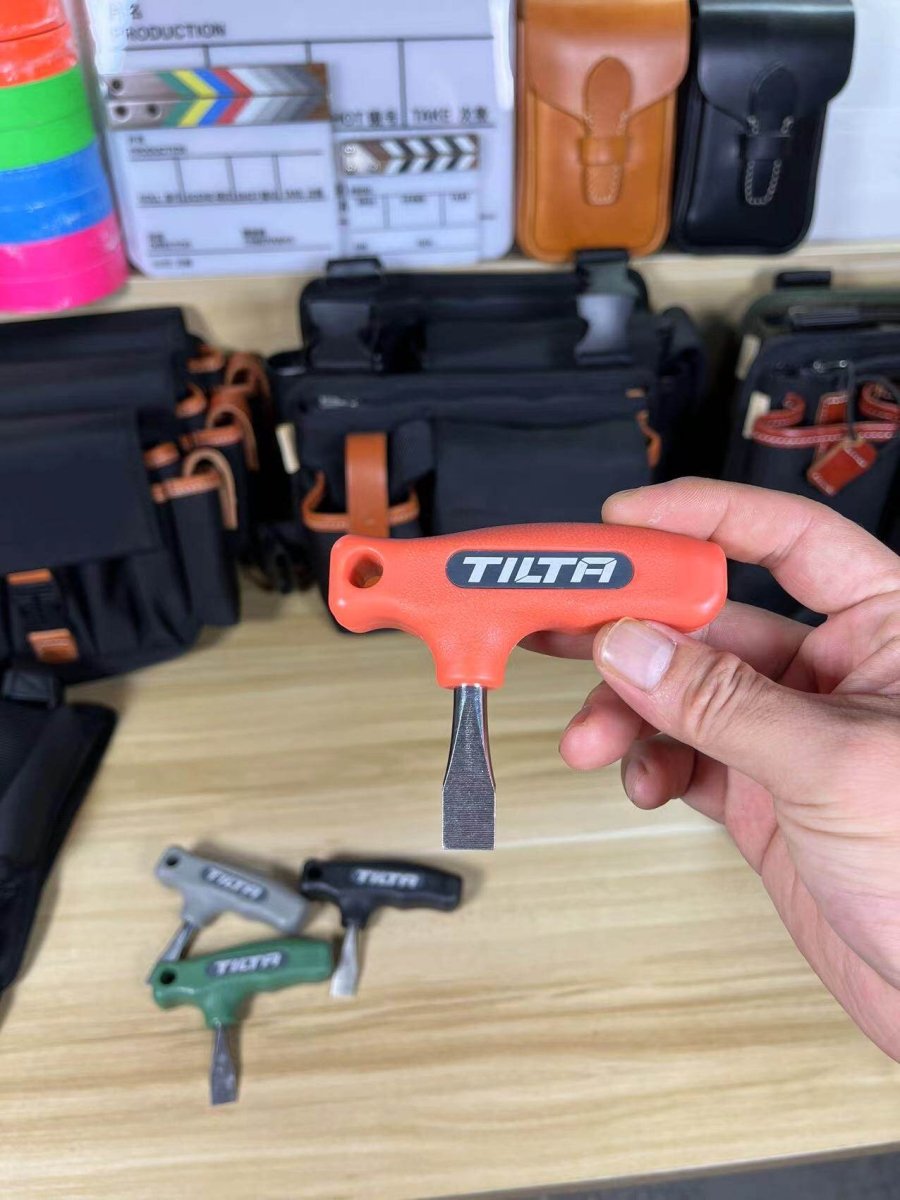 TILTA T - Handle Flat Head Screwdriver for Camera Quick Release Plates — 1/4" & 3/8" - HomeDIYer