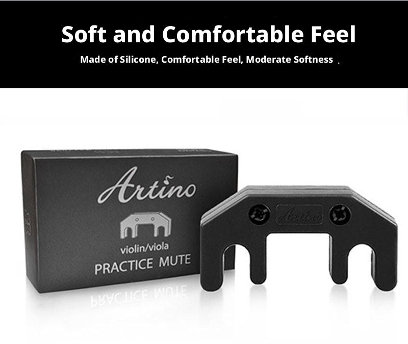 ARTINO Silicone Practice Mute – Violin (PM-01) & Cello (PM-02) – Quiet Practice Without Disturbing Others