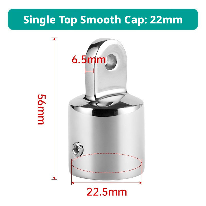 316 Stainless Steel Marine Rail Fittings ā Slide Caps, Sleeves & Mount Bases for Boat Bimini Tops & Canopies