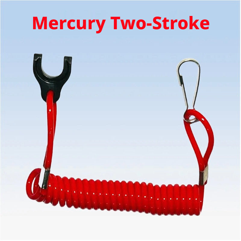 Outboard Motor Kill Switch Safety Lanyard – Emergency Stop Tether for Yamaha, Honda, Suzuki, Mercury & More
