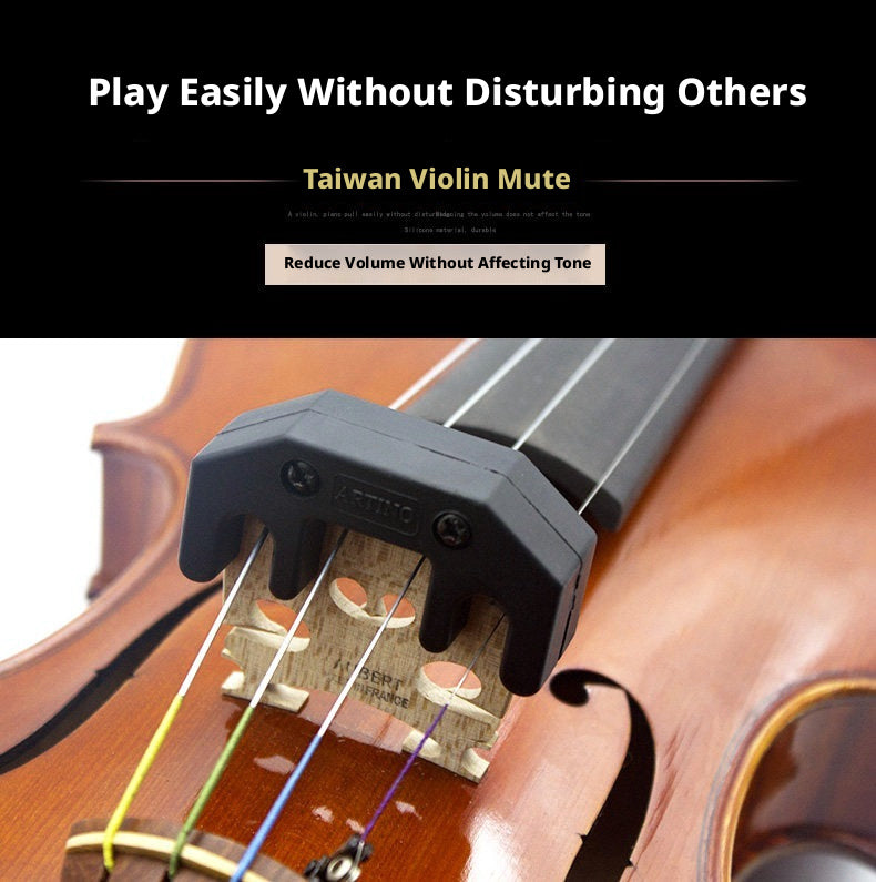 ARTINO Silicone Practice Mute – Violin (PM-01) & Cello (PM-02) – Quiet Practice Without Disturbing Others