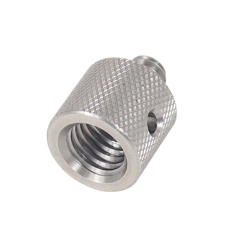 1/4" to M8 / M10 Thread Adapter Screw — Camera Mount Conversion for Motorcycle Mirror Hole & Tripod Accessories (Stainless Steel) - HomeDIYer