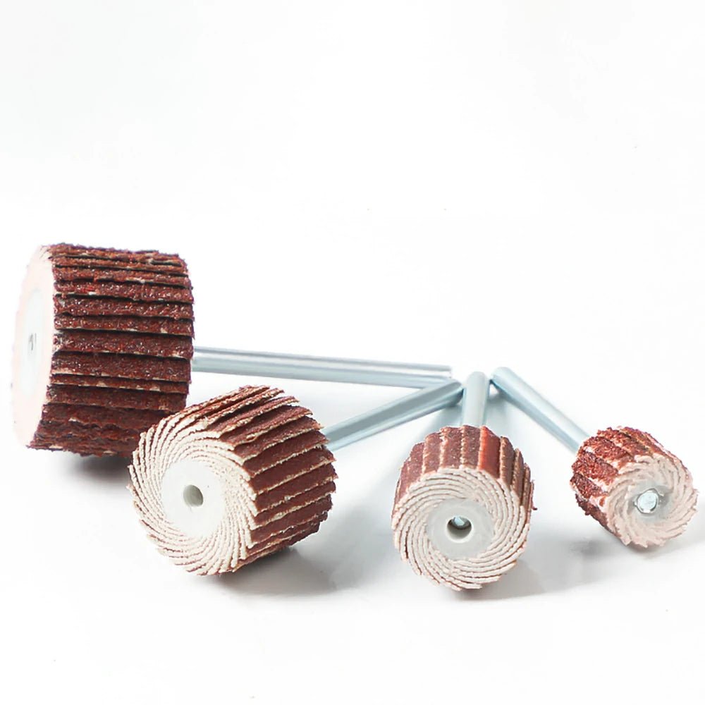 3mm Dia Sanding Flap Disc Grinding Flap Wheels Brush Sand For Dremel Accessories Tools For Abrasive Grinder Rotary For - HomeDIYer