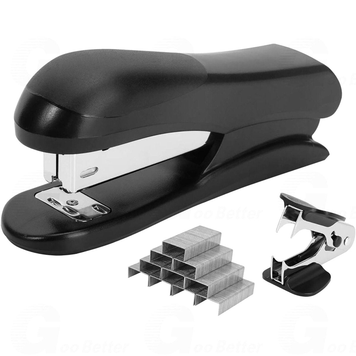 3 - Piece Stapler Office Stapler & 1000 Staples & Staple Remover Set 24/6 Blue/Black Stapler - HomeDIYer