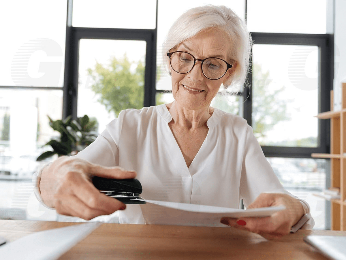 3 - Piece Stapler Office Stapler & 1000 Staples & Staple Remover Set 24/6 Blue/Black Stapler - HomeDIYer