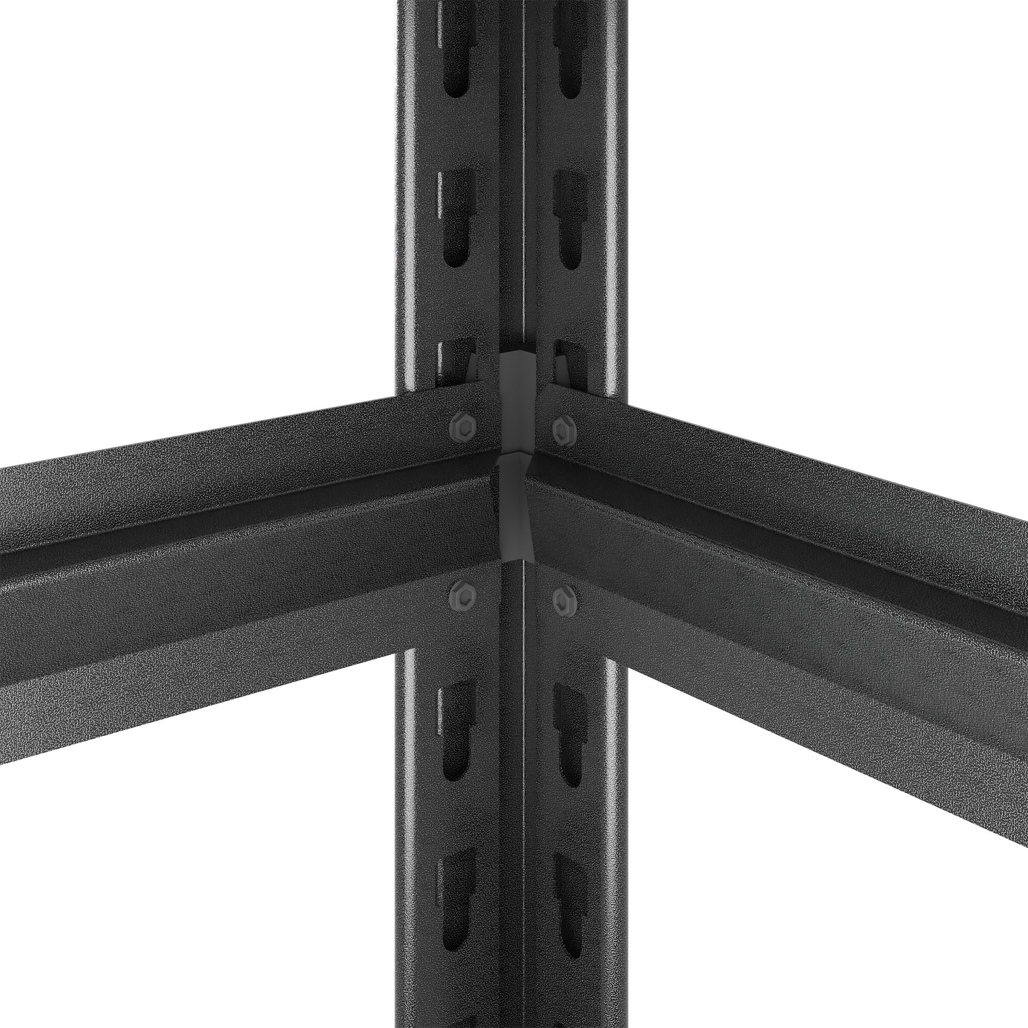 5-Tier Heavy-Duty Metal Shelving Unit with Pegboard, 78"H x 47.2"W x 18"D, 2000 lb Capacity