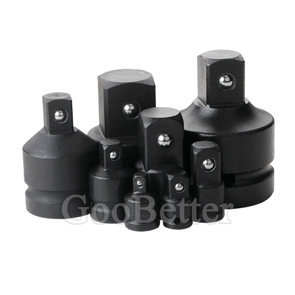 8Pcs Impact Socket Adaptor Reducer Set 1/4" 3/8" 1/2" 3/4" 1" Convertor Adaptors - HomeDIYer