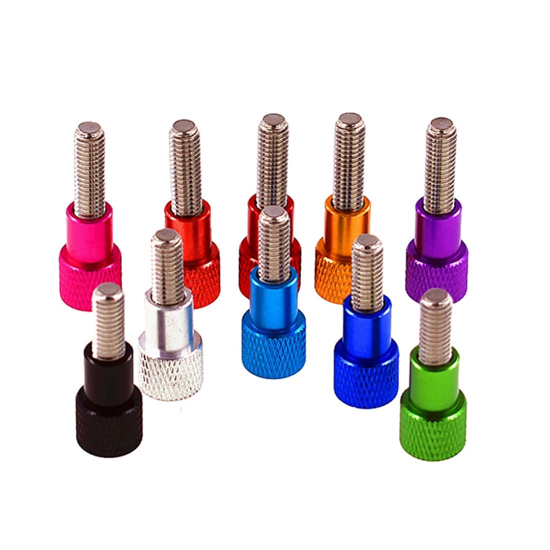 M3 Knurled Thumb Screws – Stainless Steel & Aluminum Alloy Hand Grip Knob Bolts - HomeDIYer