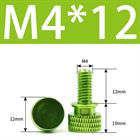 M3 M4 Anodized Aluminum Thumb Screws — Knurled Head Hand Bolts for PC Case, Fishing Rigs & DIY Projects