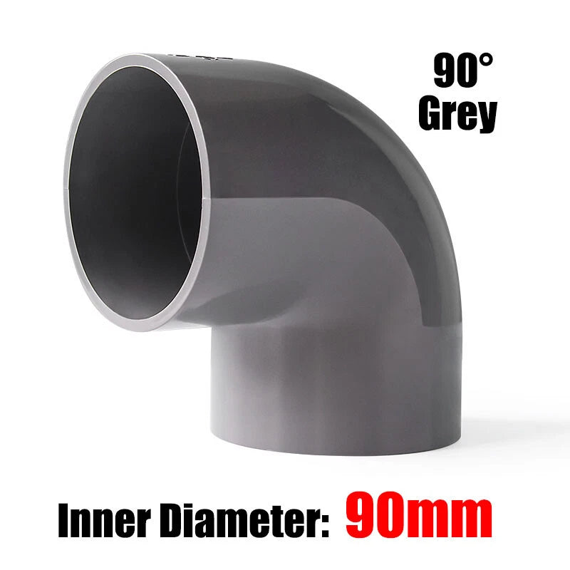 PVC 3 4 5 6-Way Elbow Connector Direct Pipe Fittings 20-110mm White Blue Grey