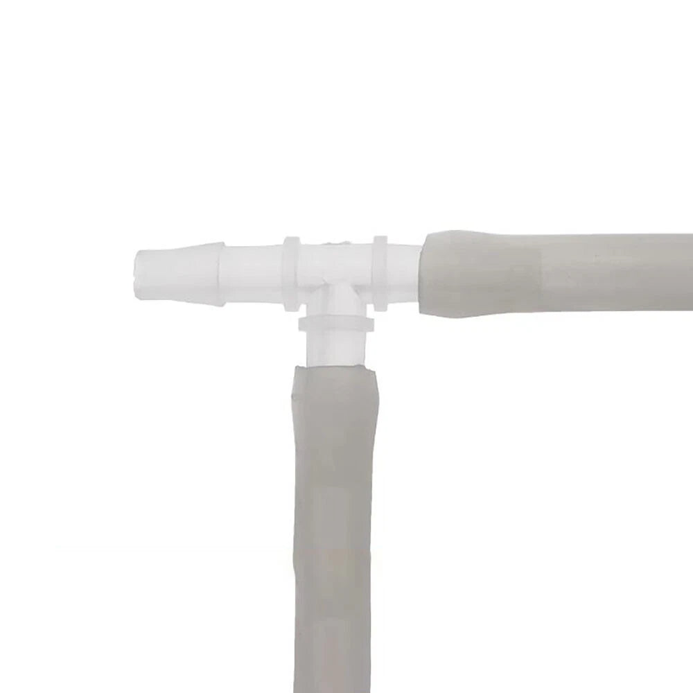 T Piece 3 Way Plastic Barbed Connector Pipe Hose Tube Fitting Equal Tee Joint