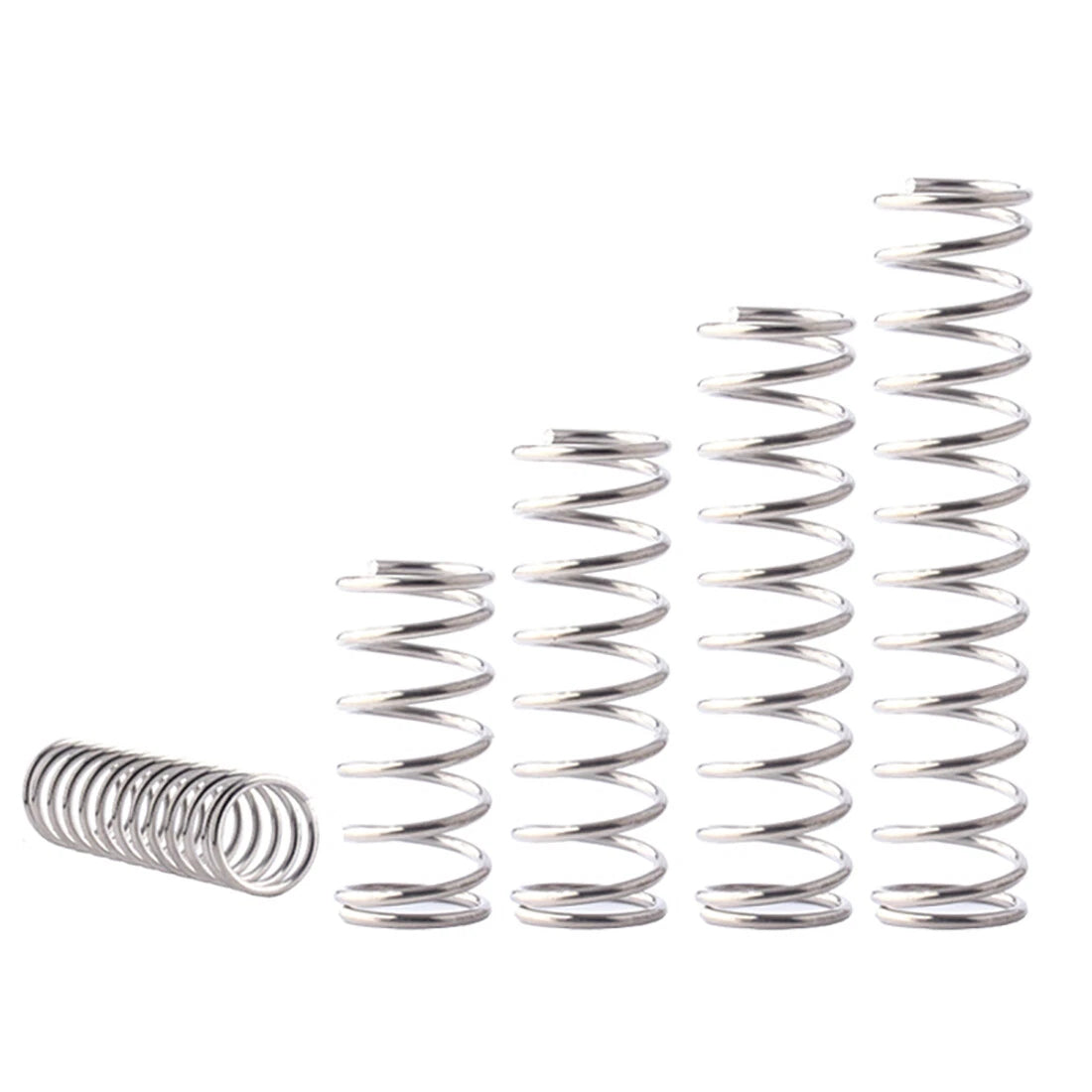 304 Stainles Steel Compression Spring 0.6mm 0.7mm 0.8mm Pressure Small Spring