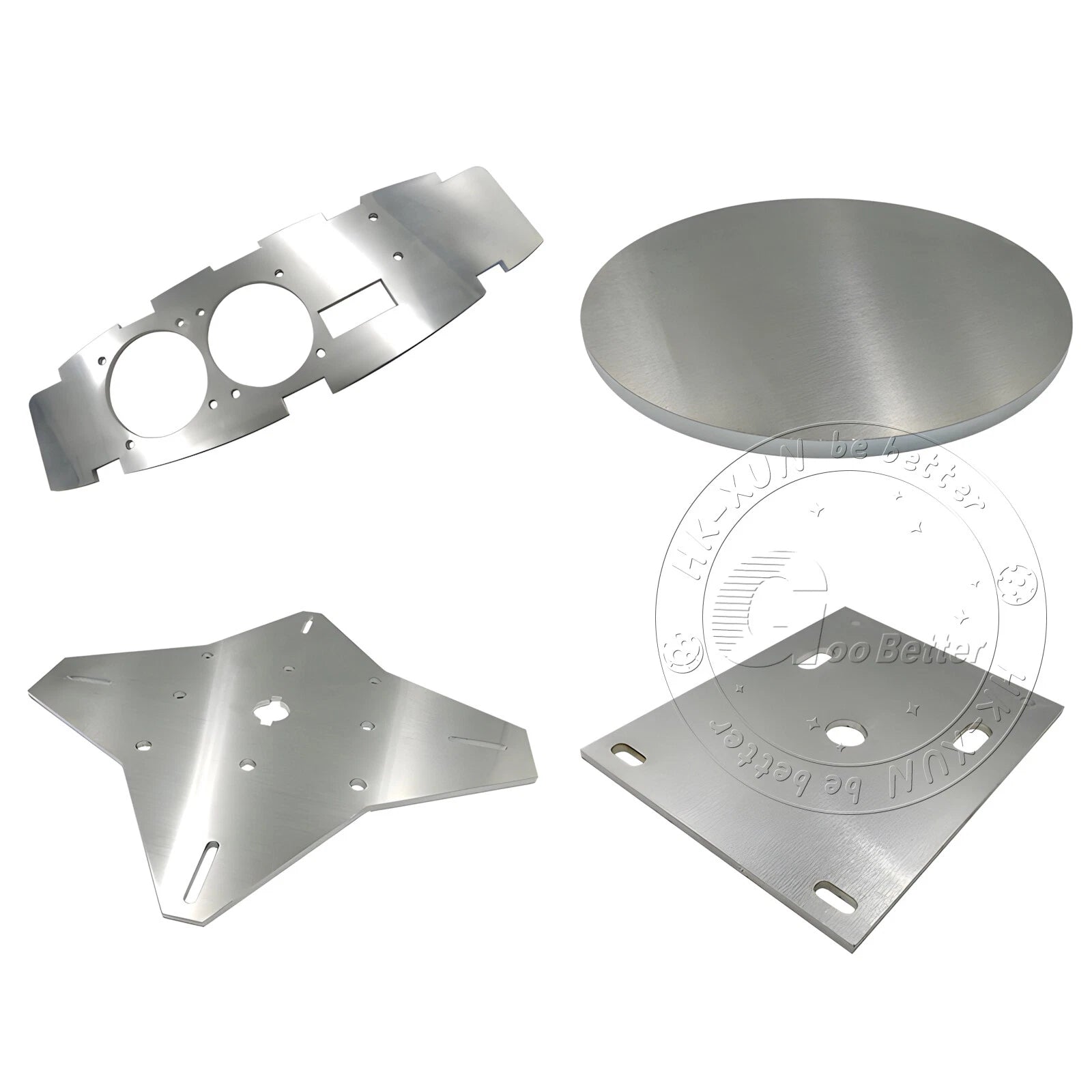 Round 6061 Aluminum Sheet Disc Plate 1mm-20mm Thick DIY Model Craft Art Handmade