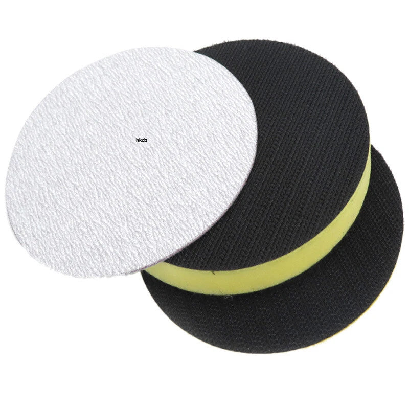4" Inch Dry Sanding Discs 100mm Hook & Loop Sandpaper Pads Sheets 60#-1000 Grit
