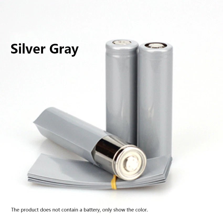 60mm PVC Heat Shrink Tubing for 18650 Battery Packs – 8 Colors - HomeDIYer