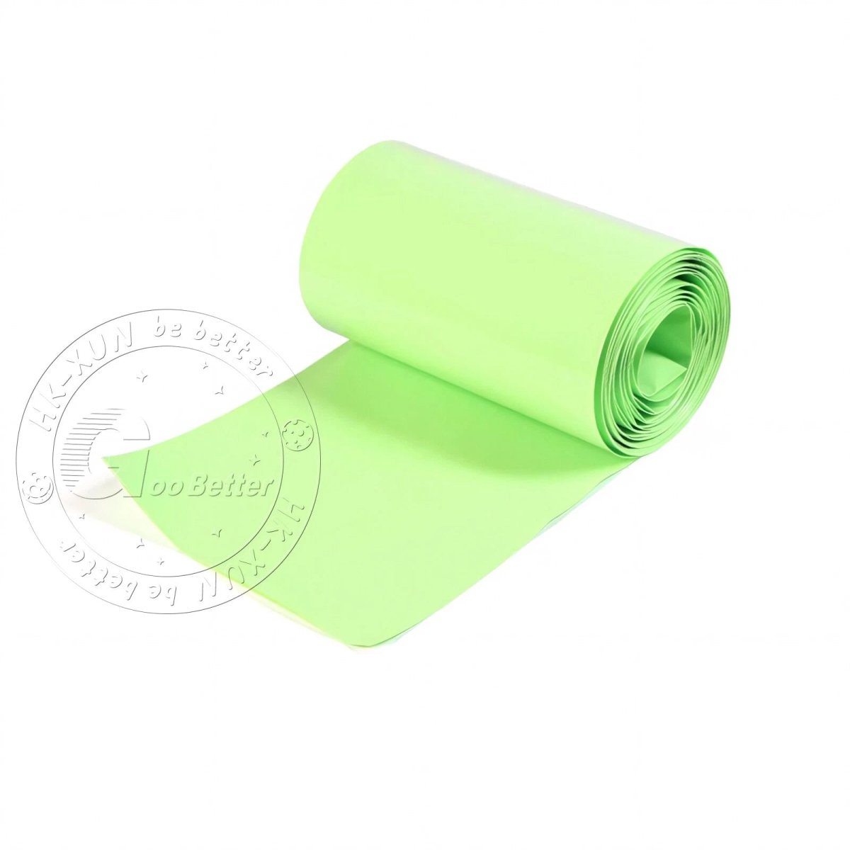 Fruit Green PVC Heat Shrink Tubing for RC Battery Packs — 15mm to 400mm Wide - HomeDIYer