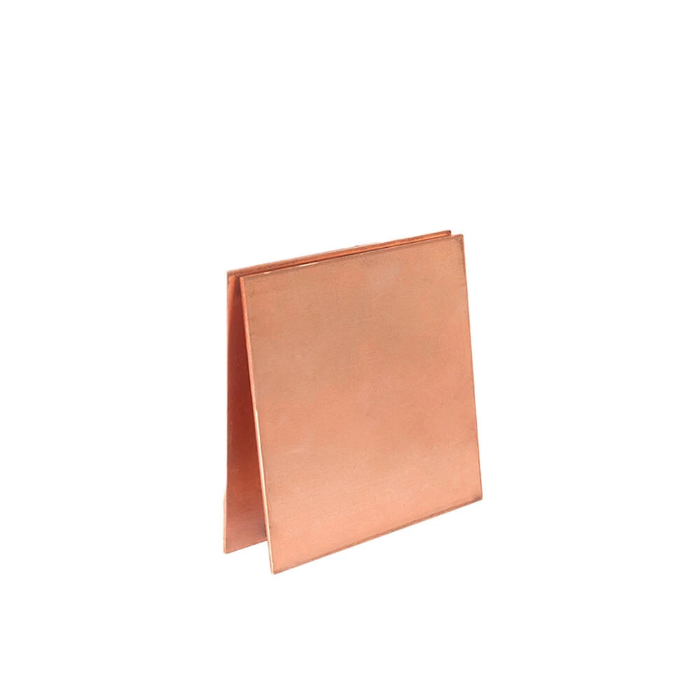 T2 Pure Copper Plate Sheet Copper Block Laser Cut 0.8mm to 5.0mm Thick Many Size