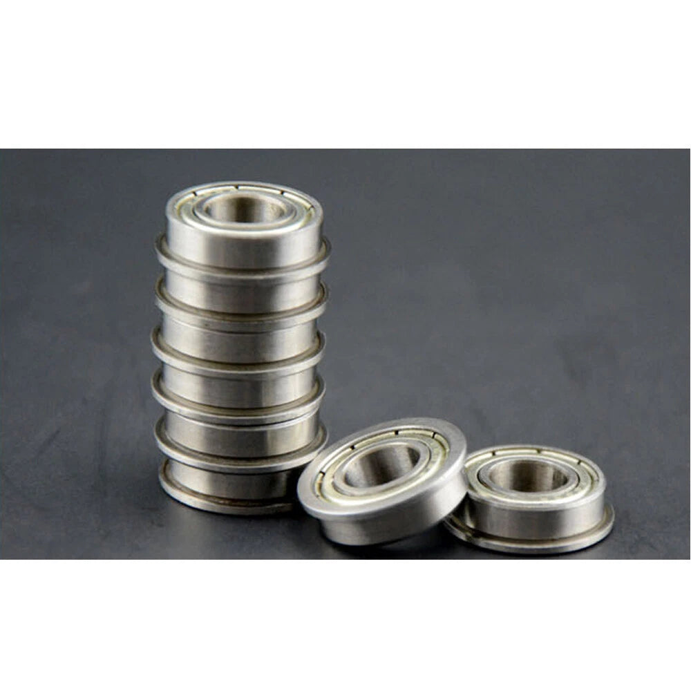 Flanged Deep Groove Ball Bearings ZZ Double Metal Shielded 2mm-12mm Bore Various