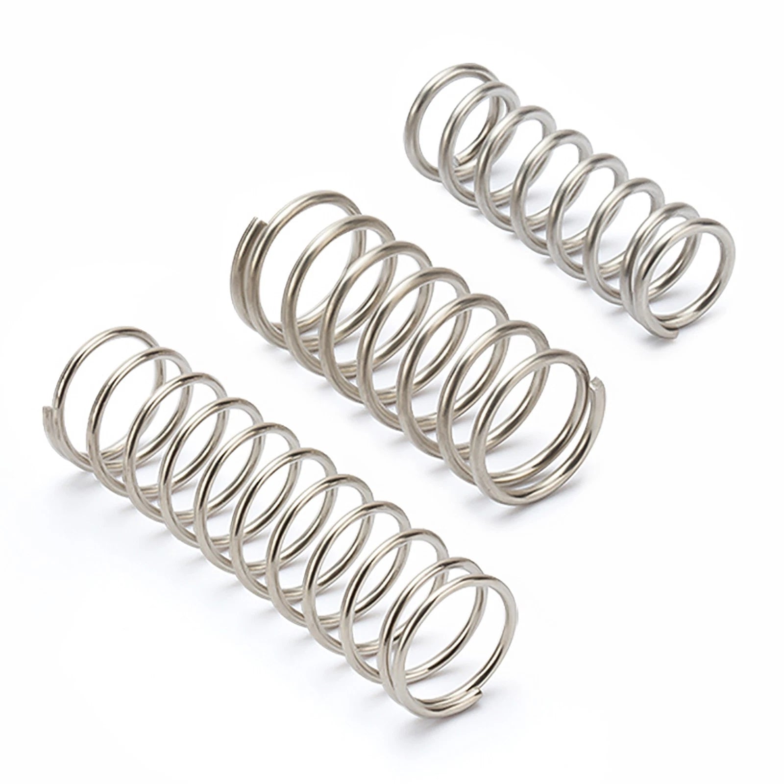 4Pcs 2mm Wire Diameter 304 Stainless Steel Compression Spring Pressure Springs