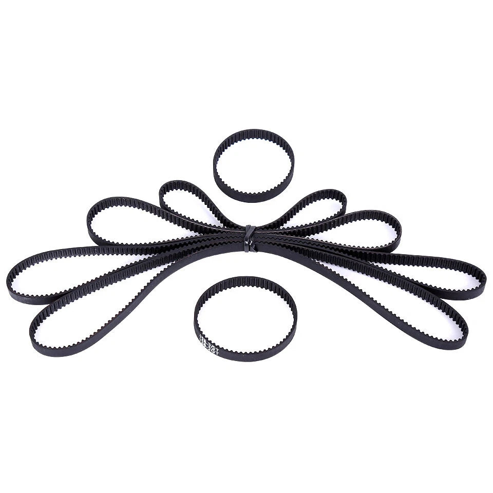 2GT Closed Loop Timing Belt 10mm Wide – Perimeter 600–1524mm for 3D Printer & CNC