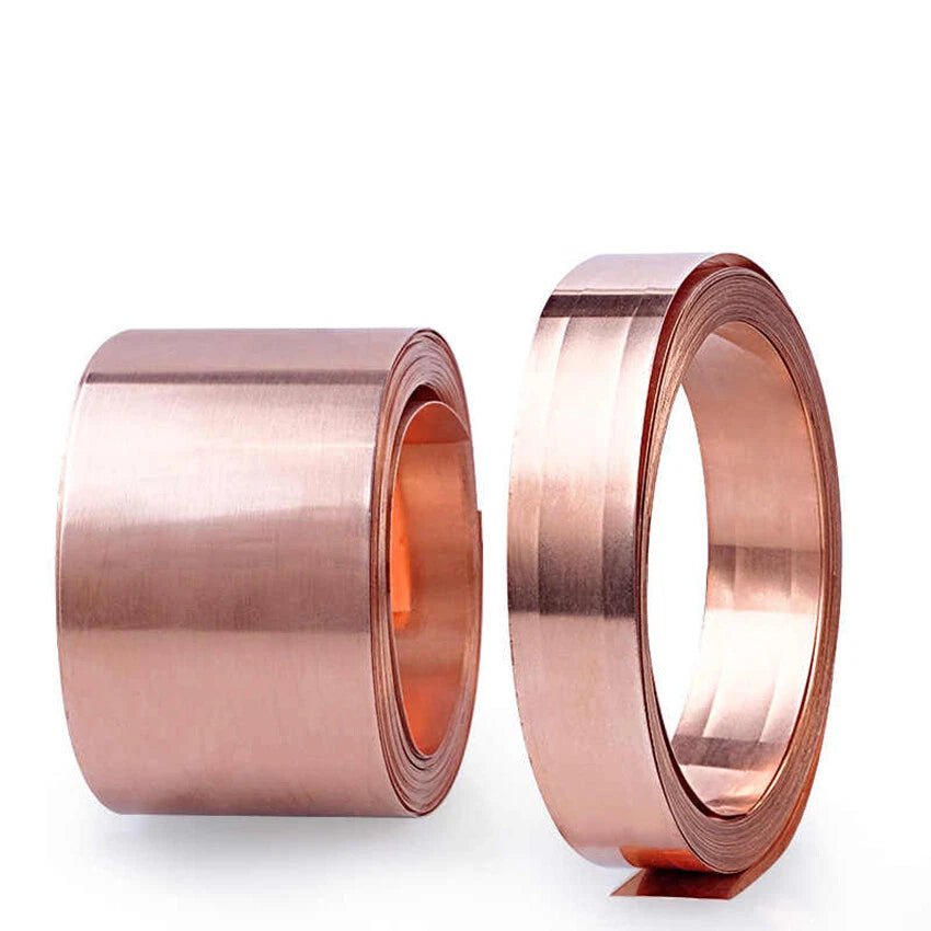 Pure Copper Sheet Roll Thick 0.05mm-1mm, Width 100-400mm Copper Foil Plate Strip - HomeDIYer