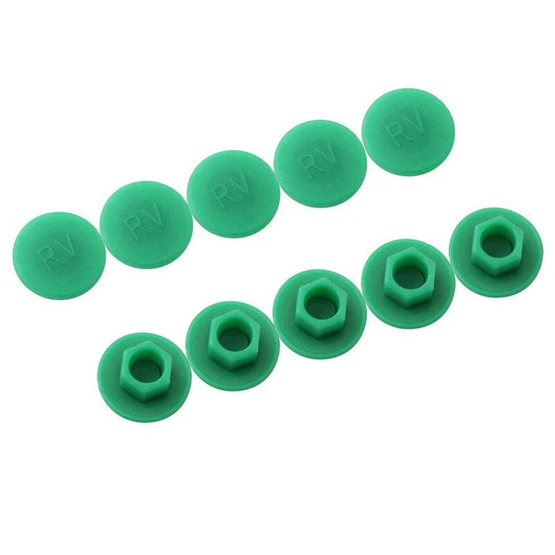 M5 M6 Hexagon Head Screw Caps – 10 Pcs Dust-Proof Covers for Bicycle Stem Bolts