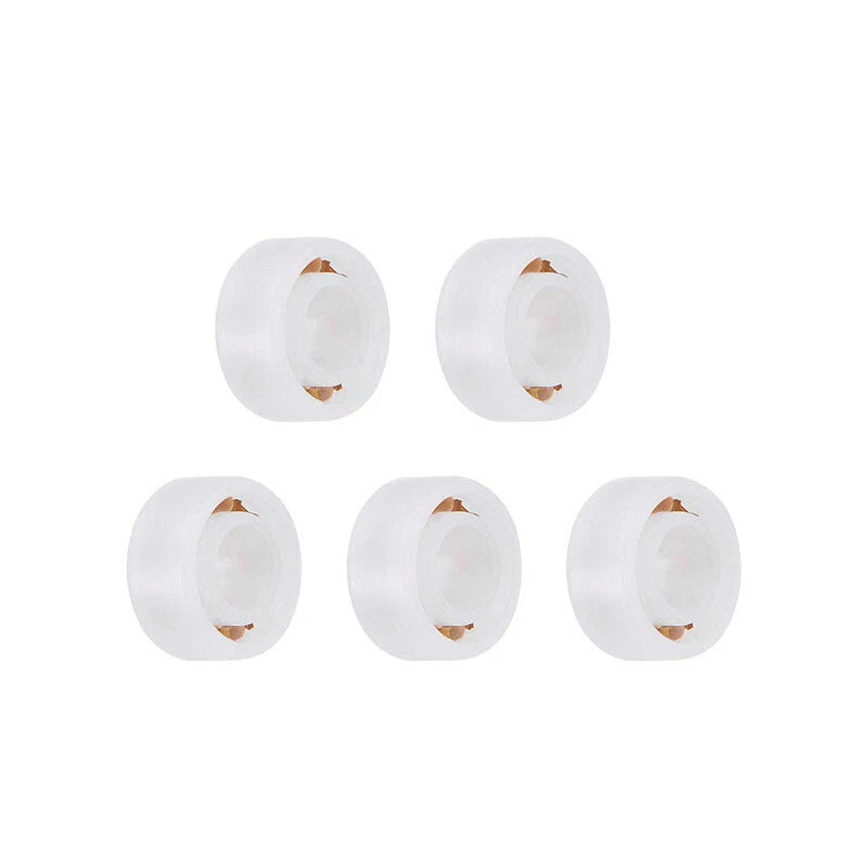 POM Plastic Bearings Glass Balls Hardness High Waterproof No Sealing ID 3/4/5mm