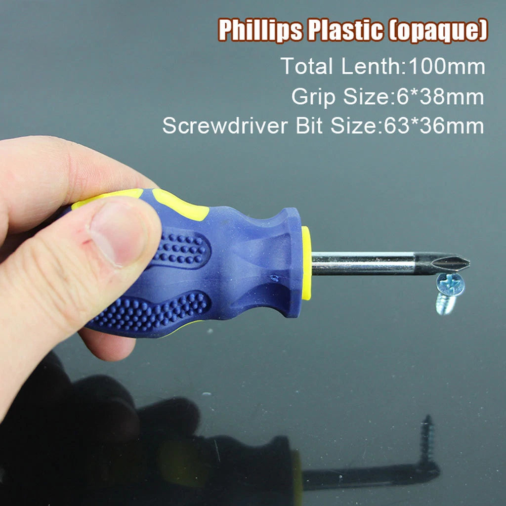 Mini Screwdriver Set — Phillips, Slotted & Double-Use Precision Repair Kit