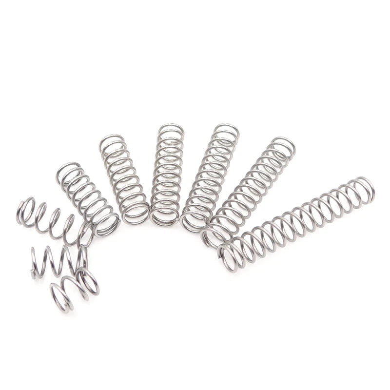 Compression Spring Wire Dia.0.5mm Length 5mm-50mm Small Stainless steel Springs