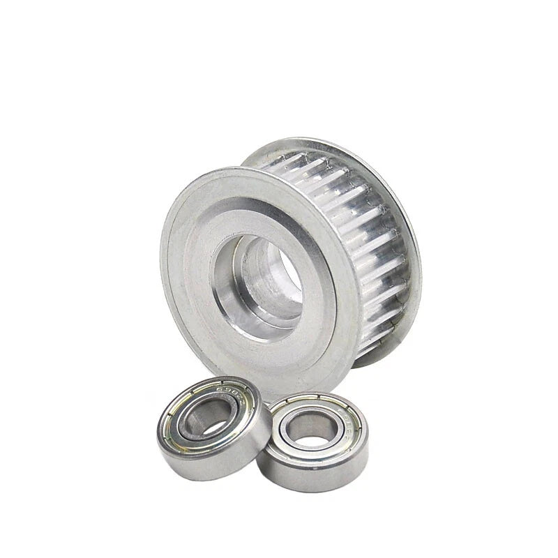 5M Smooth-Tooth Idler Pulley 12-40 Teeth Bore 3mm-25mm for 10mm Width Belt