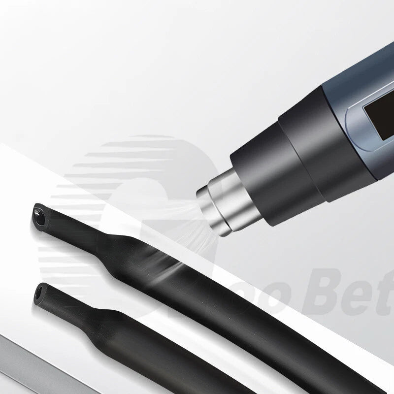 4:1 Adhesive Glue-Lined Heat Shrink Tubing – Waterproof Black