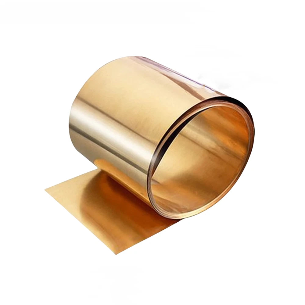 Phosphorus Copper Strip Phosphor Bronze Roll Sheet Thick 0.1mm-0.8mm Metal Plate