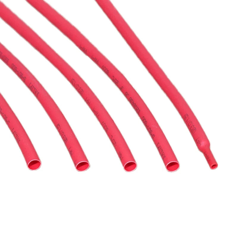 2:1 Heat Shrink Tubing – 0.6mm to 80mm, 7 Colors, 1M per Pack