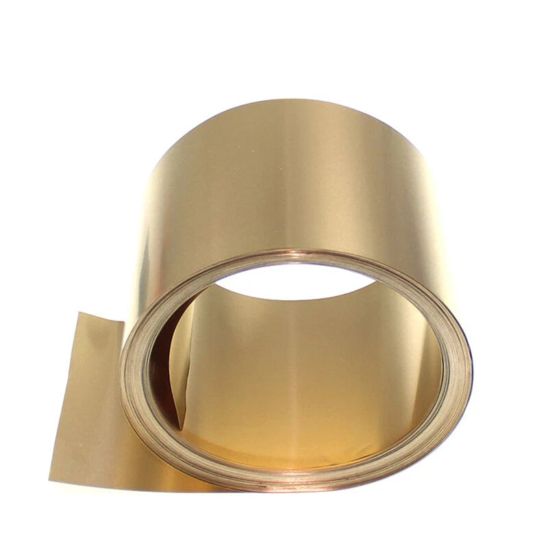 Beryllium Copper Alloy Sheet Plate BeCu Metal Panel 0.2/0.3/0.4/0.5/0.6/0.8/1mm