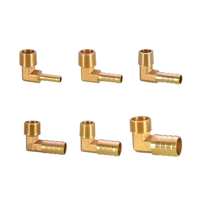 BSP Thread Fittings x Barb Hose Tail End Connector Splitter For Air Fuel Water