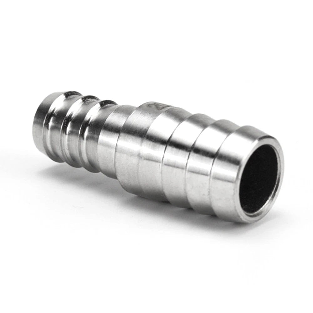 304 Stainless Steel Hose Barb Fittings — Taper Thread x Hose Tail Connectors