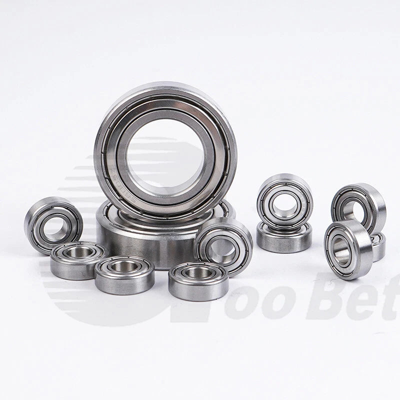 Stainless Steel 440 304 Deep Groove Ball Bearings 603ZZ - 6911ZZ Bore 3mm - 70mm