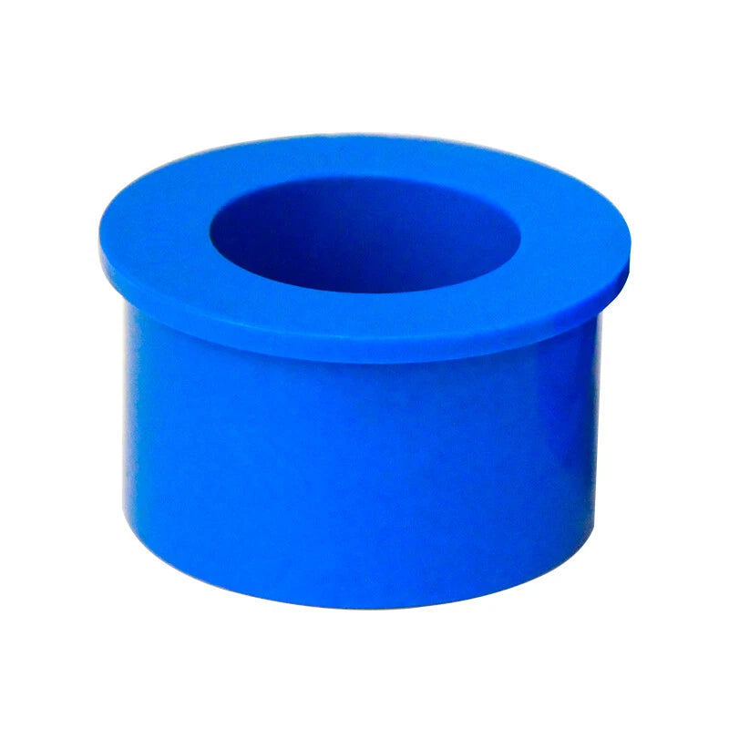 20mm to 75mm PVC Pipe Eccentric Reducing Bushing Fittings Connector Joints Blue
