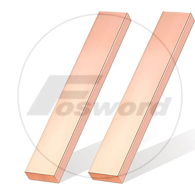 99.9% Pure Copper Cu Metal Flat Bar Copper Strip Copper Plate Thick 5mm- 100mm