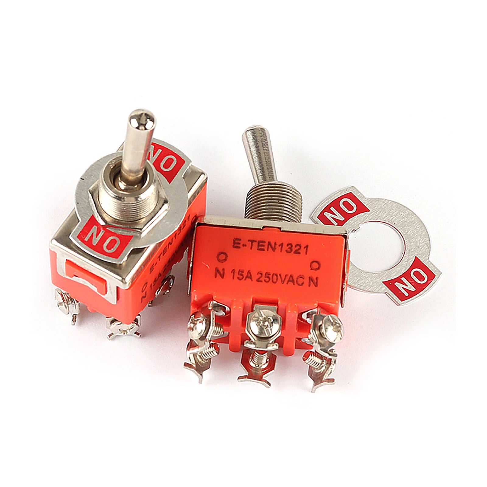 Heavy Duty Toggle Switch — 2 to 12 Position SPST/DPDT, 15A–25A, ON-OFF & ON-OFF-ON