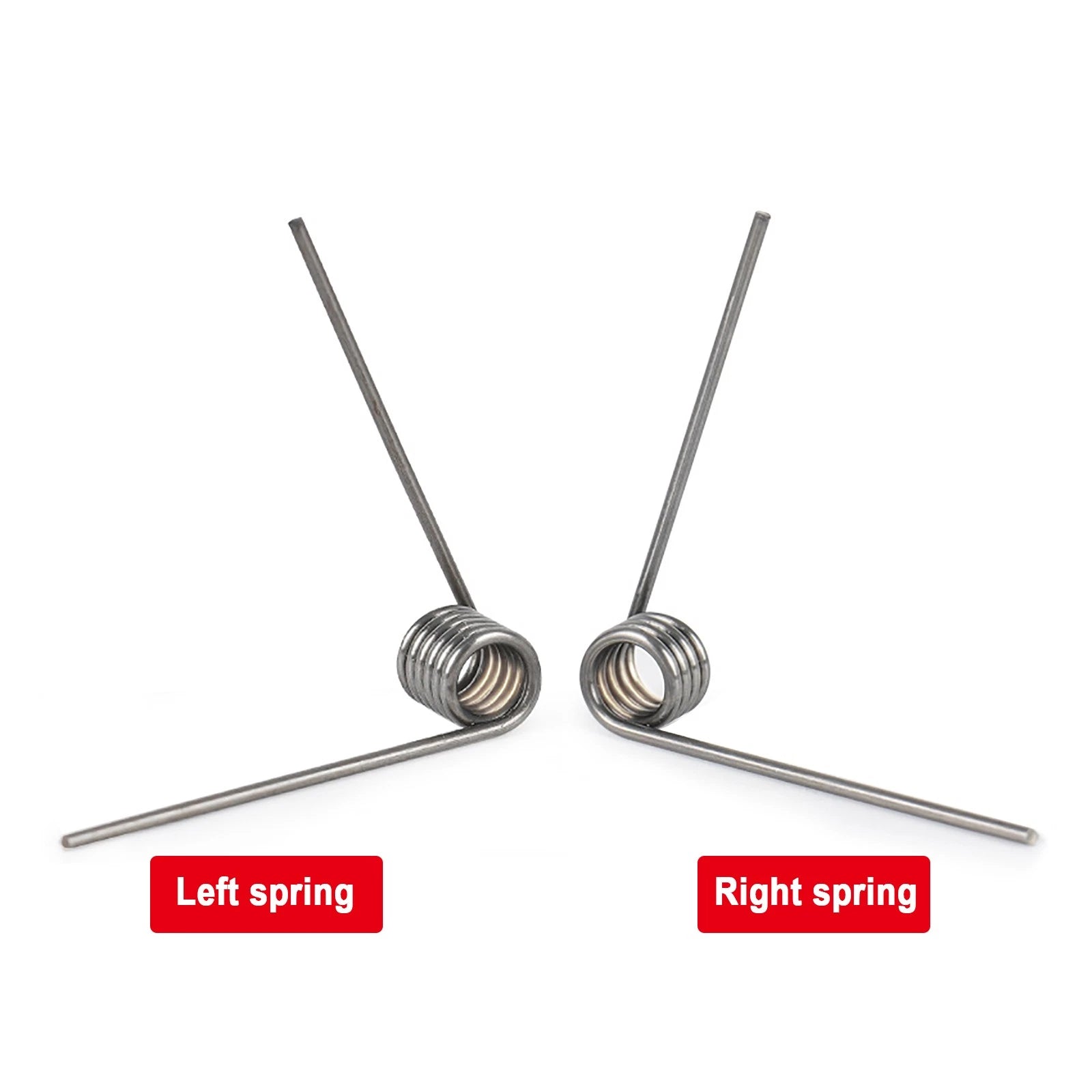 304Stainless Steel Small Torsion Spring 0.8mm Torsional Spring Gear Lever Spring