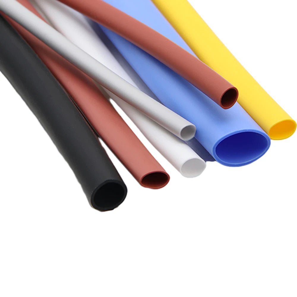 Silicone Rubber Heat Shrink Tubing — φ0.8mm to φ40mm, Multiple Colors - HomeDIYer