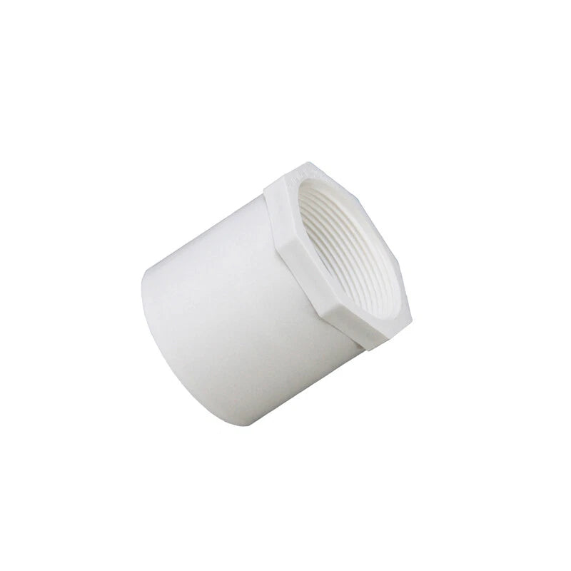 White PVC 20mm ID Pressure Pipe Fittings Metric Solvent Weld Various Parts