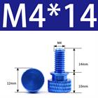 M3 M4 Anodized Aluminum Thumb Screws — Knurled Head Hand Bolts for PC Case, Fishing Rigs & DIY Projects